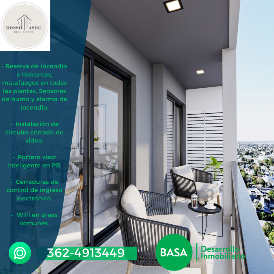 VENDE DEPARTAMENTOS DE 1, MONOAMBIENTE, 2 Y 3 DORMITORIOS DE POZO
