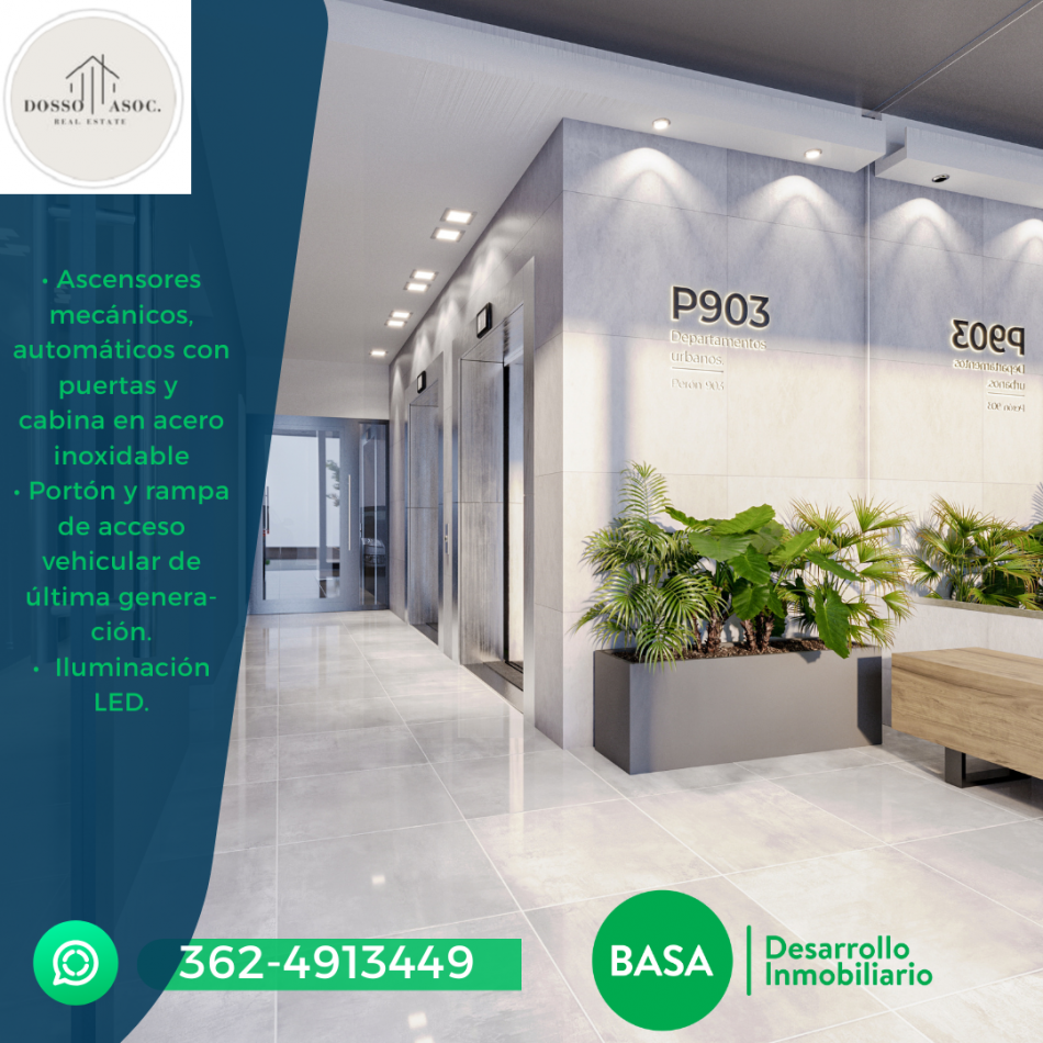 VENDE DEPARTAMENTOS DE 1, MONOAMBIENTE, 2 Y 3 DORMITORIOS DE POZO