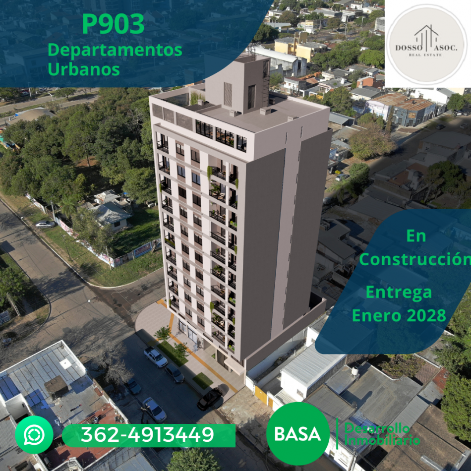 VENDE DEPARTAMENTOS DE 1, MONOAMBIENTE, 2 Y 3 DORMITORIOS DE POZO