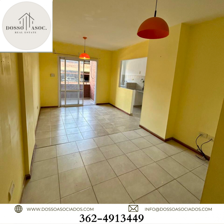 VENDE DEPARTAMENTO DE 2 DORMITORIOS EN TORRES SARMIENTO - RESISTENCIA/CHACO