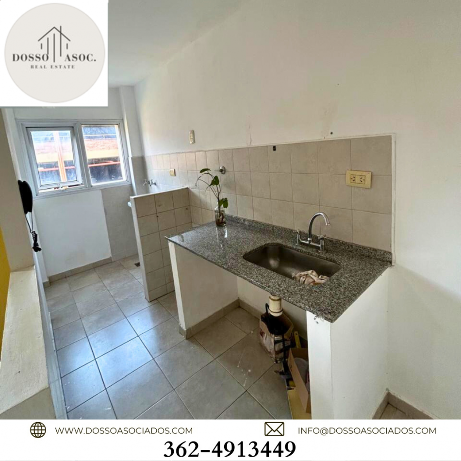 VENDE DEPARTAMENTO DE 2 DORMITORIOS EN TORRES SARMIENTO - RESISTENCIA/CHACO
