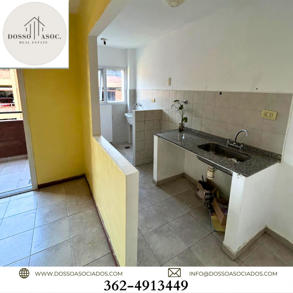 VENDE DEPARTAMENTO DE 2 DORMITORIOS EN TORRES SARMIENTO - RESISTENCIA/CHACO