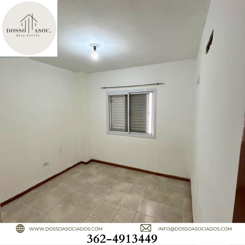 VENDE DEPARTAMENTO DE 2 DORMITORIOS EN TORRES SARMIENTO - RESISTENCIA/CHACO