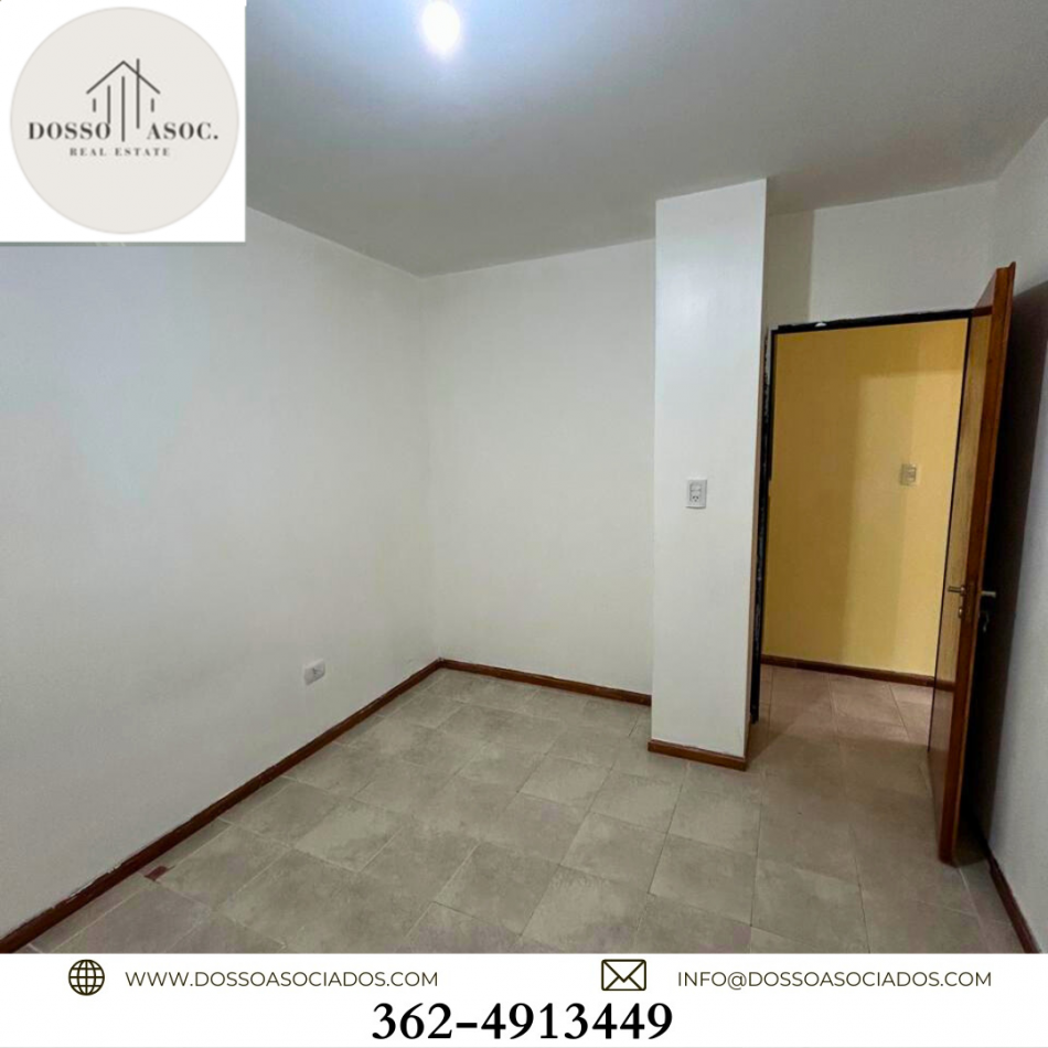 VENDE DEPARTAMENTO DE 2 DORMITORIOS EN TORRES SARMIENTO - RESISTENCIA/CHACO